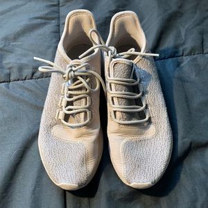 Brown adidas tubular size 6.5 in men fits size 8 in womens. Great condition